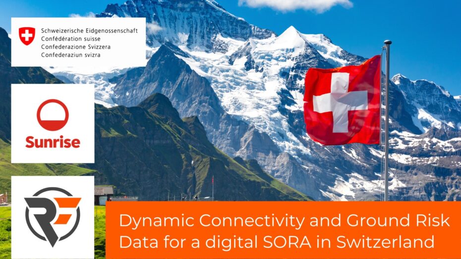Sunrise and AirborneRF collaboration with the Swiss FOCA