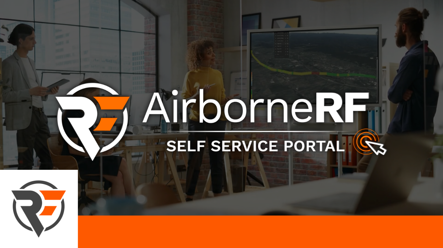 AirborneRF Self-Service Portal improves BVLOS flights